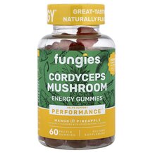 Гриби Cordyceps Mushroom Gummies Mango and Pineapple