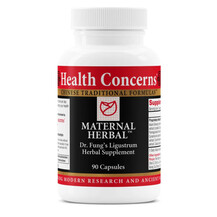 Maternal Herbal Травяные добавки Health Concerns 90 капсул