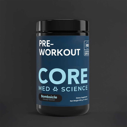 Основне фото товару Pre-Workout Основне фото товару Core Med Science, Pre-Workout, Передтренувальний комплекс, 1 шт
