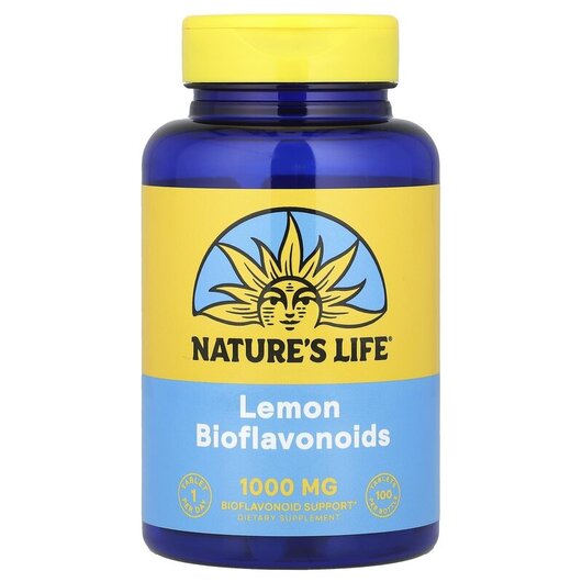 Основное фото товара Natures Life, Биофлавоноиды, Bioflavonoids 1000 mg, 100 таблеток