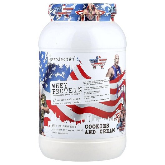 Основное фото товара Whey Protein High-Quality Protein Complex American Dream Cookies and Cream Основное фото товара Whey Protein High-Quality Protein Complex American Dream, Протеин