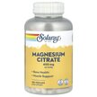 Фото товара Solaray, Магний Цитрат, Magnesium Citrate 400 mg, 180 капсул