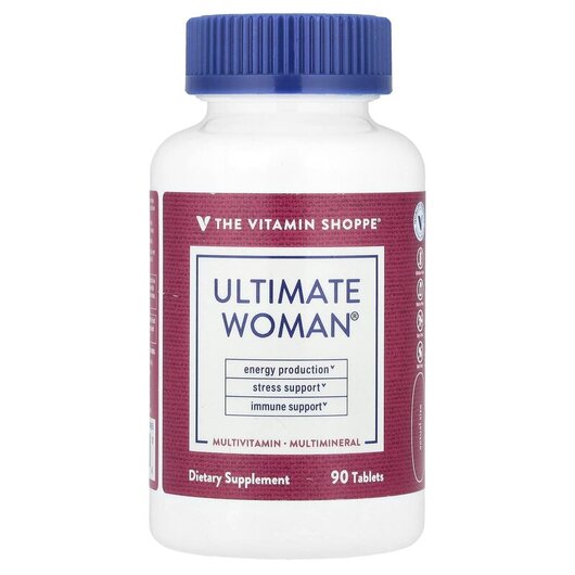 Основное фото товара Ultimate Woman Multivitamin & Multimineral Основное фото товара Ultimate Woman Multivitamin & Multimineral, Минеральные добав