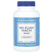 Вітамін B3 Ніацин No-Flush Niacin 500 mg TheVitaminShoppe Вітамін B3 Ніацин No-Flush Niacin 500 mg TheVitaminShoppe