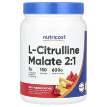 L-Citrulline Malate 2:1 Fruit Punch L-Цитруллин Nutricost