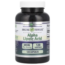 Alpha Lipoic Acid 600 mg Альфа-липоевая Amazing Nutrition Alpha Lipoic Acid 600 mg Альфа-липоевая Amazing Nutrition