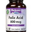 Фото товару Folic Acid, Вітамін B9 Фолієва кислота, 180 капсул