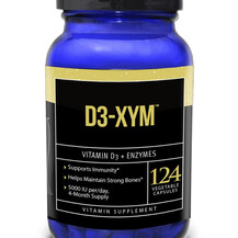 Вітамін D3 D3-Xym U.S. Enzymes 124 капсул