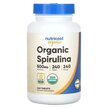 Фото товару Organic Spirulina 500 mg Фото товару Nutricost, Organic Spirulina 500 mg, Спіруліна, 240 таблеток
