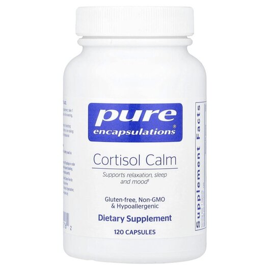 Основное фото товара Pure Encapsulations, Поддержка Кортизола, Cortisol Calm, 120 капс