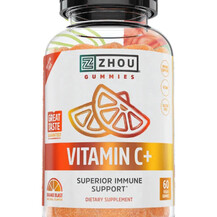 Вітамін C Жувальний Vitamin C+ Gummies Orange Natural Zhou