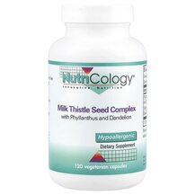 Milk Thistle Seed Complex Расторопша Nutricology