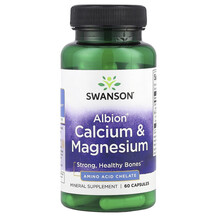 Albion Calcium & Magnesium Кальций Swanson 60 капсул