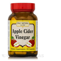 Оцет Apple Cider Vinegar 500 mg Only Natural 90 капсул