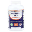 Фото товару Vitamatic, Red Yeast Rice, 600 mg, Червоний дріжджовий рис, 240 к