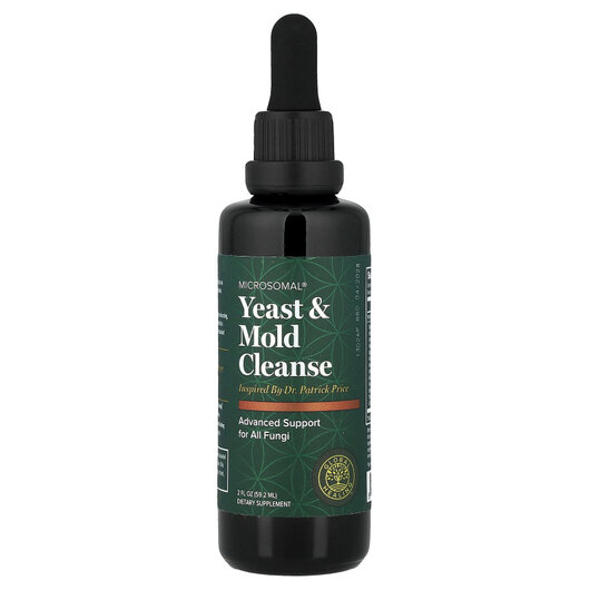 Основне фото товару Microsomal Yeast & Mold Cleanse Основне фото товару Microsomal Yeast & Mold Cleanse, Підтримка Кандиди, 59.2 мл