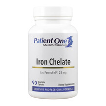 Iron Chelate Хелатное железо Patient One MediNutritionals