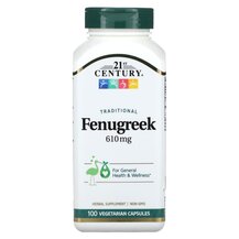 Traditional Fenugreek 610 mg Пажитник 610 мг 21st Century Traditional Fenugreek 610 mg Пажитник 610 мг 21st Century