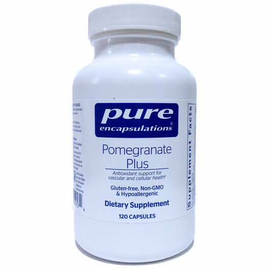 Основне фото товару Pure Encapsulations, Pomegranate Plus, Гранат, 120 капсул