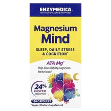 Magnesium Mind Магний Разум Enzymedica 120 капсул