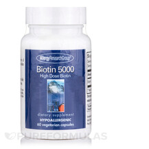Biotin 5000 Витамин B7 Биотин Allergy Research Group