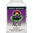 Фото товару Source Naturals, Acai Extract, Ягоди Асаї, 240 Capsules Version