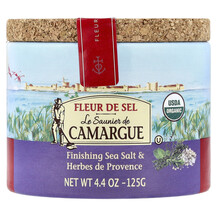 Сіль Fleur de Sel Finishing Sea Salt & Herbs de Provence