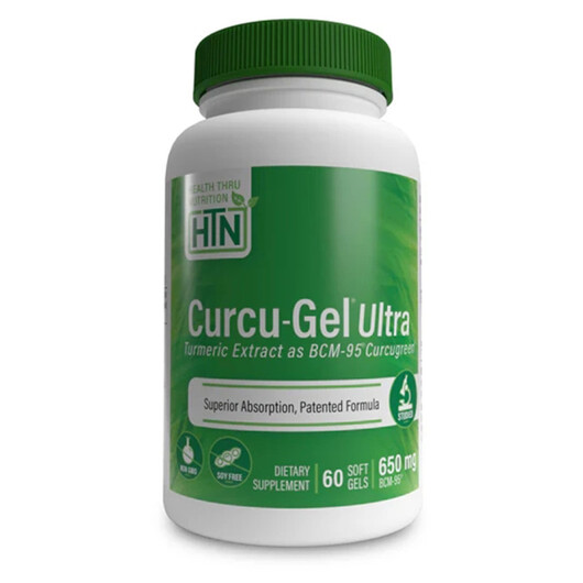 Основное фото товара Curcu-Gel Ultra Основное фото товара Health Thru Nutrition, Куркумин, Curcu-Gel Ultra, 60 капсул
