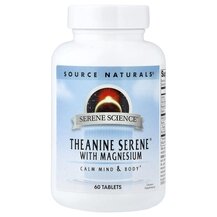 L-Теанін і L-Серін Theanine Serene Source Naturals L-Теанін і L-Серін Theanine Serene Source Naturals