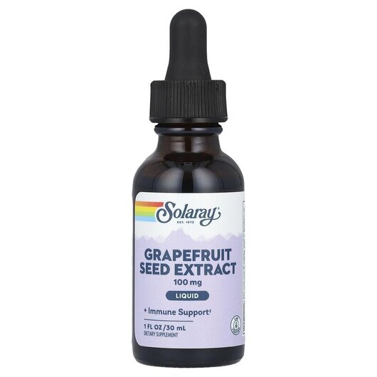 Основное фото товара Экстракт семян грейпфрута, Grapefruit Seed Extract 100 mg, 30 мл
