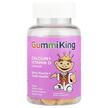 Фото товара Calcium Plus Vitamin D for Kids Фото товара GummiKing, Кальций + D3 для детей, Calcium + Vitamin D, 60 конфет