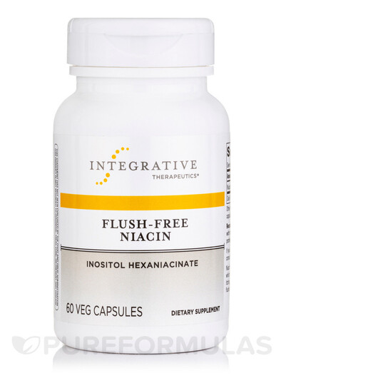 Основное фото товара Niacin Flush-Free Основное фото товара Витамин B3 Ніацин, Niacin Flush-Free, 60 капсул