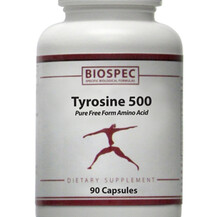 L-Тирозин Tyrosine Biospec Nutritionals 90 капсул