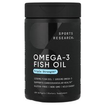 Омега ЕПК ДГК Omega-3 Fish Oil Triple Strength 1250 mg