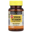 Фото товара Mason, Витамины, Vision Vitamins Plus Lutein, 60 таблеток