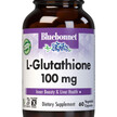 Фото товару Bluebonnet Nutrition, L-Glutathione, L-Глутатіон, 60 капсул
