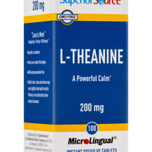 L-Theanine L-Теанин Superior Source 100 капсул