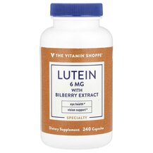 Lutein With Bilberry Extract Лютеин TheVitaminShoppe