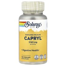 Capryl Sodium-Free Каприловая кислота Solaray 100 капсул Capryl Sodium-Free Каприловая кислота Solaray 100 капсул