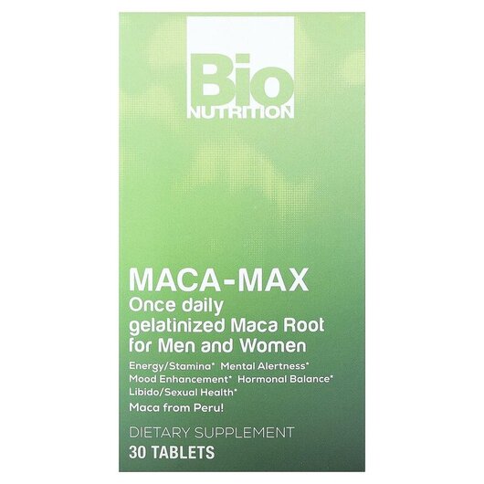 Основне фото товару Maca Max 1000 mg Основне фото товару Maca Max 1000 mg 30, Мака Перуанська 1000 мг, 30 таблеток