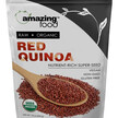 Фото товара Зерновые культуры, Amazing Foods Raw-Organic Red Quinoa Grain, 12