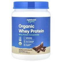 Протеїн Organic Whey Protein Double Chocolate Nutricost
