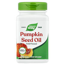Pumpkin Seed Oil 60 Softgels Тыквенное масло Nature's Way
