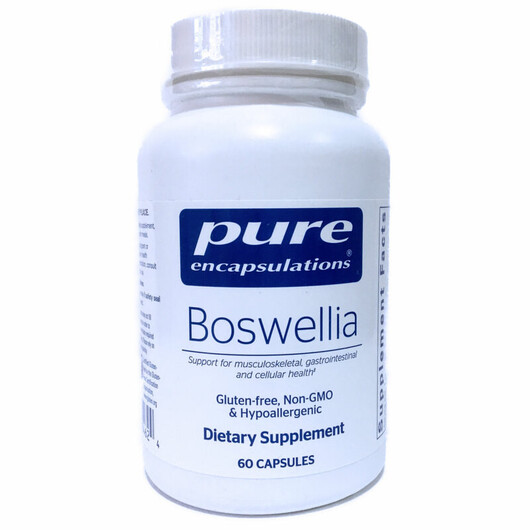 Основне фото товару Pure Encapsulations, Boswellia, Босвелія, 60 капсул