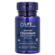 Хром 500 мкг Optimized Chromium with Crominex 3+ Life Хром 500 мкг Optimized Chromium with Crominex 3+ Life