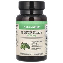 5-HTP Plus+ 200 mg 5-гидрокситриптофан Naturewise 5-HTP Plus+ 200 mg 5-гидрокситриптофан Naturewise