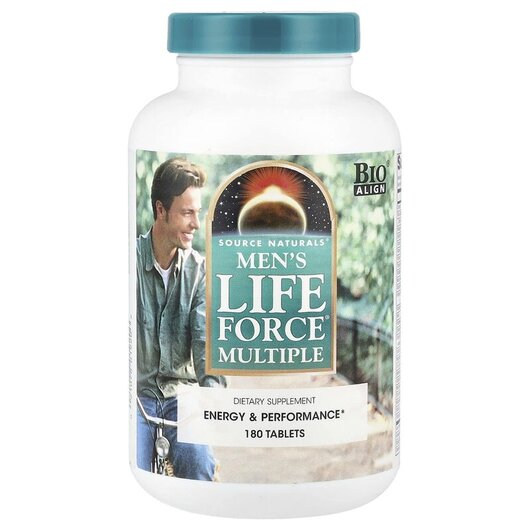 Основное фото товара Men's Life Force Multiple Основное фото товара Витамины для мужчин, Men's Life Force Multiple, 180 таблеток