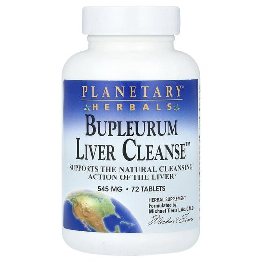 Основное фото товара Буплерум, Bupleurum Liver Cleanse 545 mg, 72 таблеток