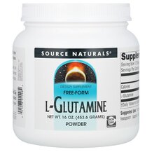 L-Glutamine Free-Form Powder L-Глутамин Source Naturals L-Glutamine Free-Form Powder L-Глутамин Source Naturals