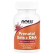 Фото товару Prenatal Gels + DHA Фото товару NOW Foods, Prenatal Gels + DHA, Вітаміни з DHA для вагітних, 90 к